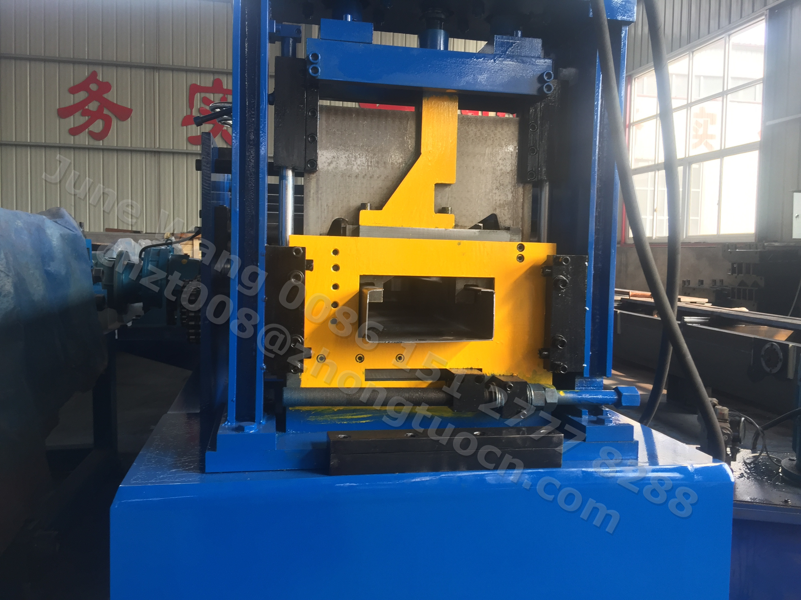 CZ purlin section roll forming machine (3)