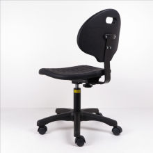 ESD Adjustable Stool with PU Foam Seat for Lab Chairs