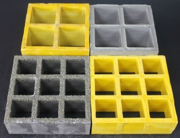 High strength and durable industrial pultruded floor grat