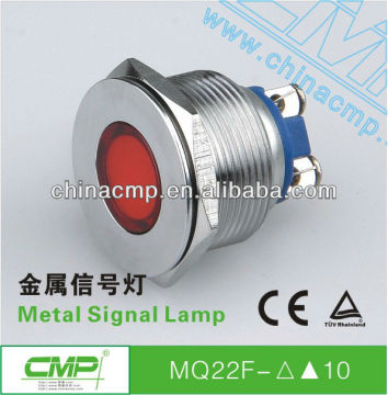 CMP 22mm metal water proof led pilot lamp