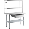 stainless steel commercial work table