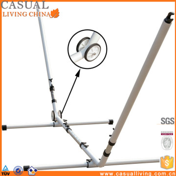  Portable Adjustable Hammock Stand with Wheels