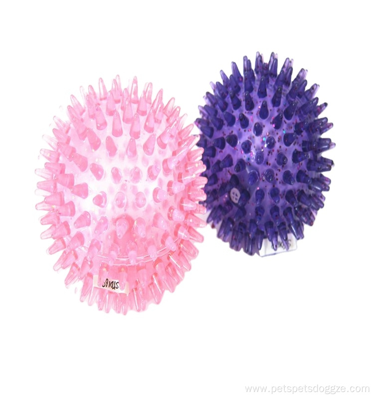 Dog toy sparking round ball for dog training