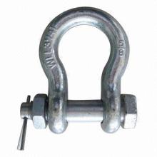 Rigging Shackles, US Standard, Elector Galvanized Surface
