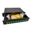 LC 48 Ports 2u Fiber Optic Patch Panel