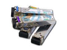 Cwdm Sfp Fiber Optic Transceivers , Singmode Fiber Optic Equipment 120km Transmission