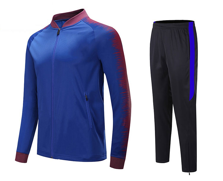 Dames fluwelen sportkleding met rits op de broek