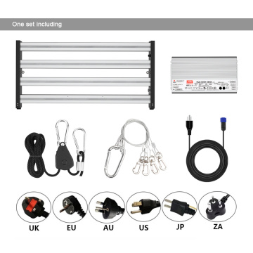 Alta efficacia 640w luci di coltivazione a LED pieghevole