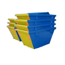 SK Series 2-10 Yard Steel Scrap Bins for Truck Recycling Containers Sale