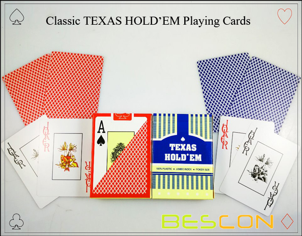 Classic TEXAS HOLDEM Playing Cards Classic TEXAS HOLDEM Playing Cards