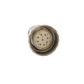 M23 Round Plug Connector 9Pin Frauen gegen den Uhrzeigersinn