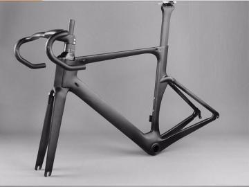 Carbon fiber bicycle frame