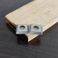 Woodworking hardware reversible insert square knife 15x15