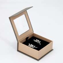 Wholesale Jewelry Packaging Boxes with Plastic Window