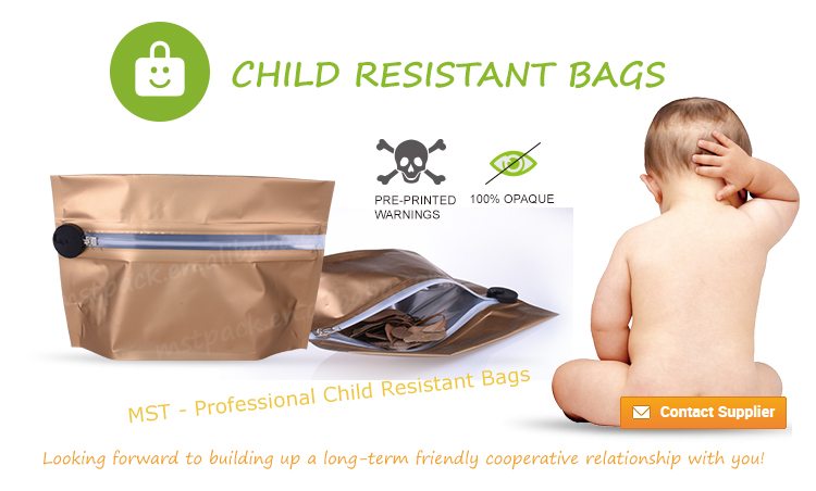 Child resistant bag