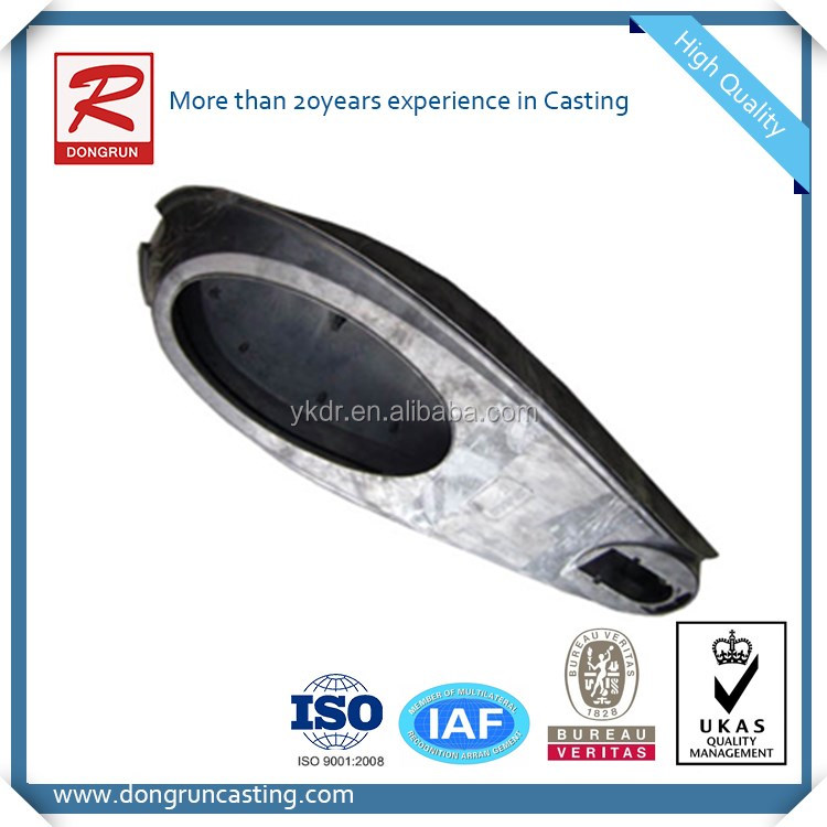 China customized die casting aluminum led flood light housing high pressure die casting parts LED lighting housing