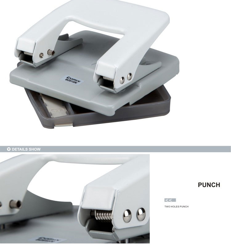 high quality Durable heavy duty Punch Type 25sheets/80g two hole punch