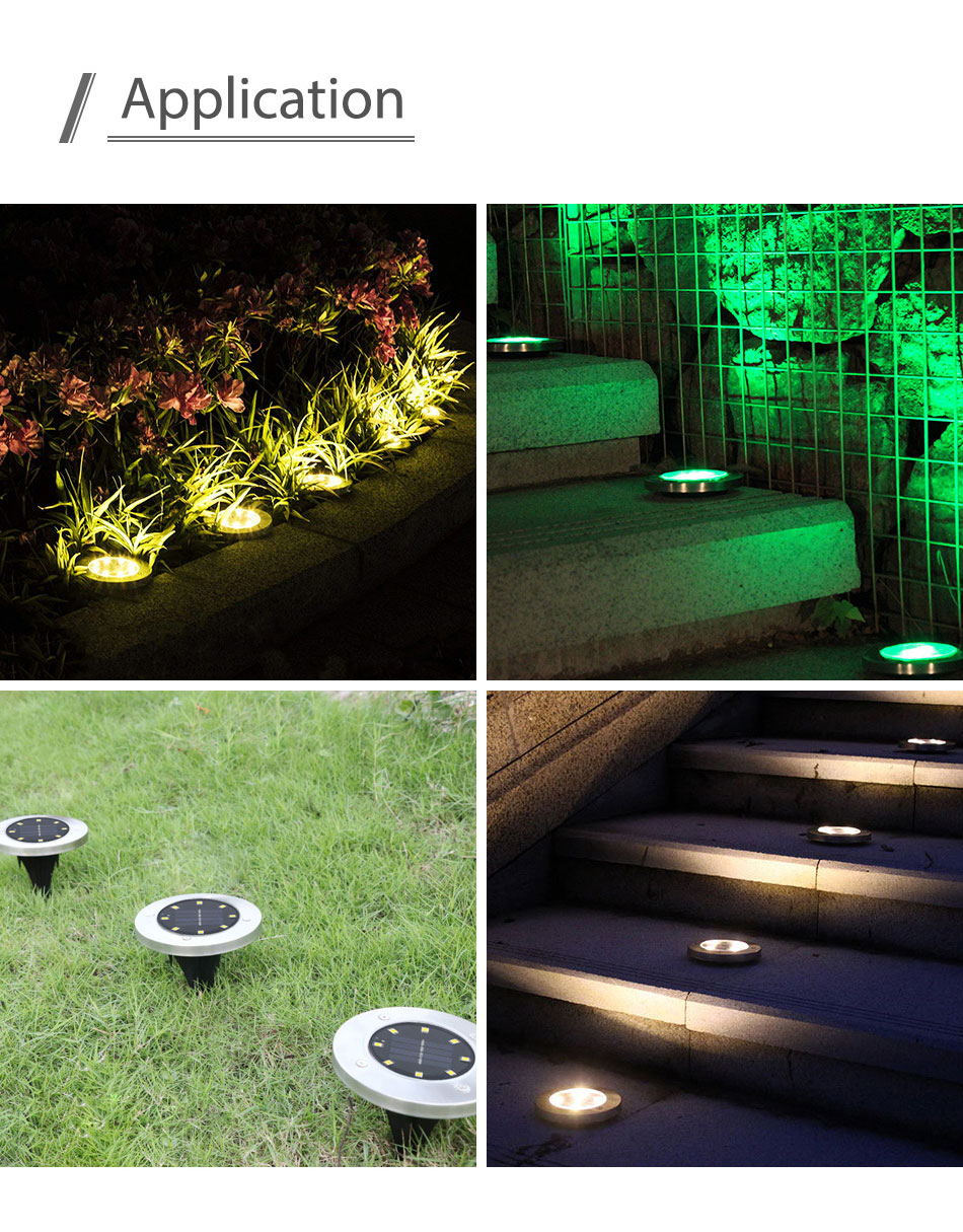 Clean energy ground light Clean energy ground light