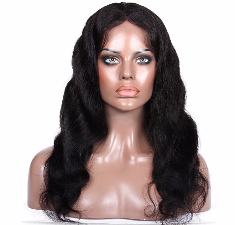 Yaki 360 French Lace Frontal Women Wig Human Virgin Human Hair Style Yaki Wig for Black INDIAN Hair Transparent Long