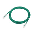 Cable de conexión Gigabit Cat6 RJ45 sin enganche moldeado delgado