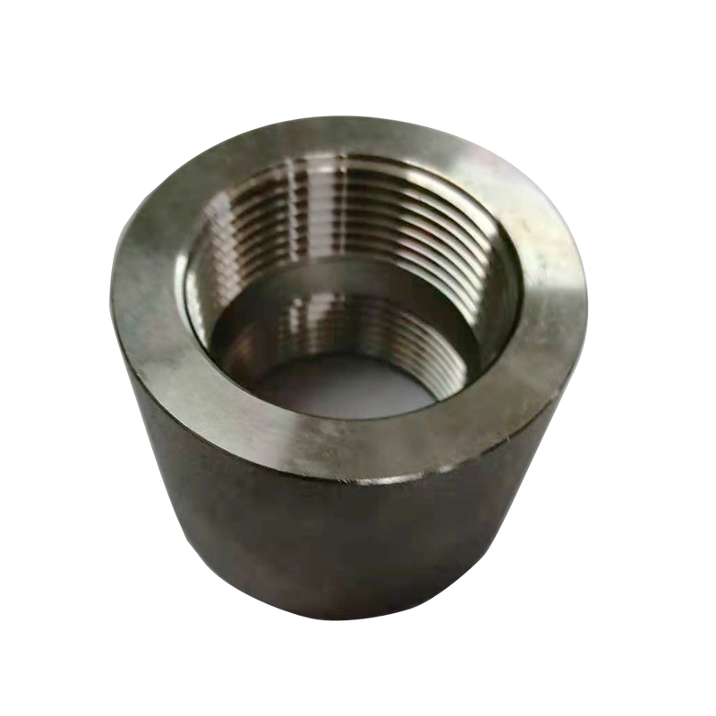 High Quality banded  Stainless steel female  Thicken thread nipple / socket / socket plain /half socket plain