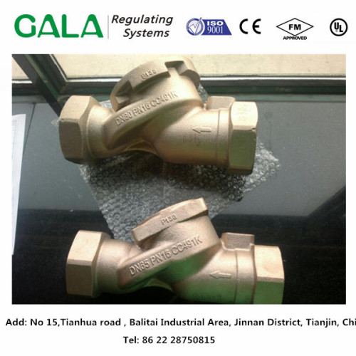 brass body of globe valve for water