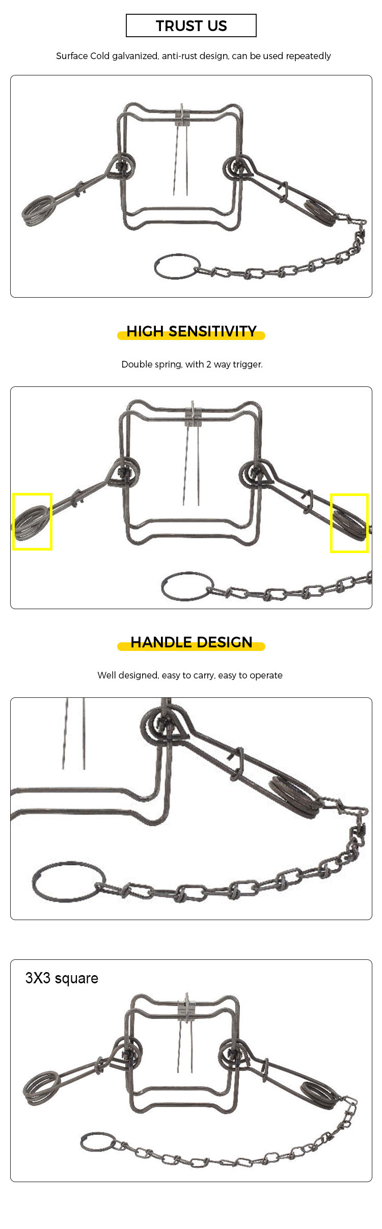 Metal Wire Traps