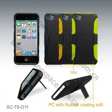rubber coating soft ipod touch cases
