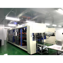 Full-Automatic 3-Station Pet Tray Negative Pressure Thermoformer Machine for Bagasse Tableware