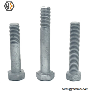 PERNO HEXAGONAL A325 NEGRO GALVANIZADO NORMA ASTM F3125