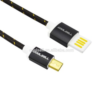 USB Micro Cable 2 In1 USB Charging Data Sync Cable