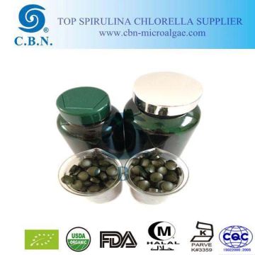 Organic high protein spirulina tablet