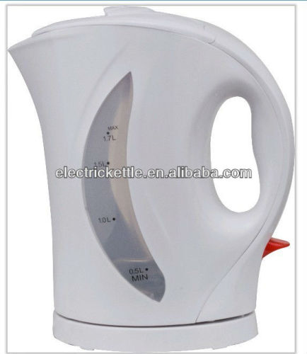 1.7L plastic cordless electric jug kettle