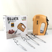 SUJATA Electric Hand Mixer - Portable Stainless Steel Whisk
