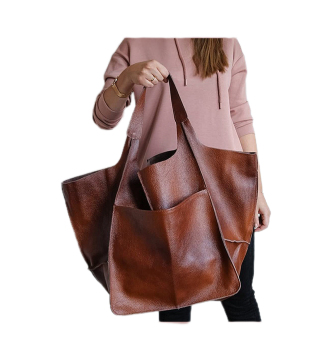 Fancy Fashion Waterproof PU Leather Tote Bag