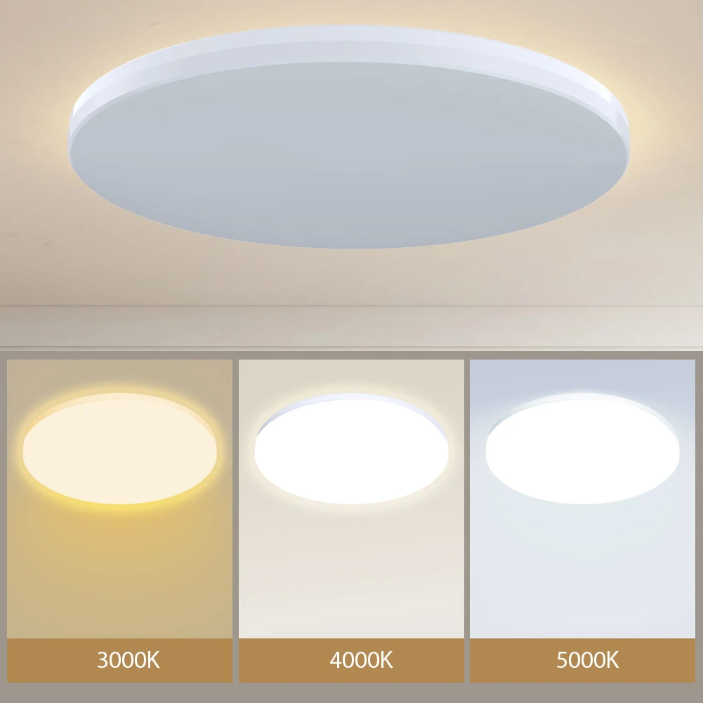 Motion Sensor IP44 20W LED Ceiling Light with Eyes Caring