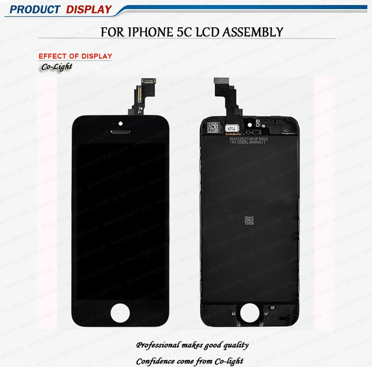 Original Mobile Phone Accessories LCD Touch Screen for iPhone 5c