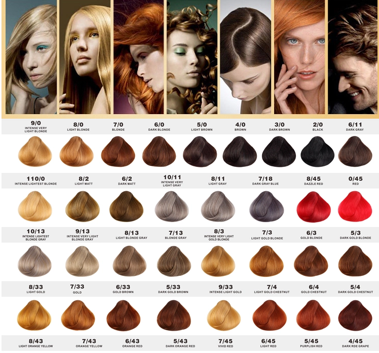 High Quality Italy Hair Matte Style Hair Color Book