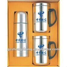 stainless steel thermos mug gift set