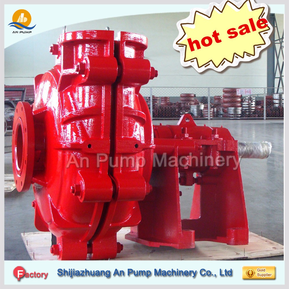 Heavy duty submersible slurry pump vertical with cutter