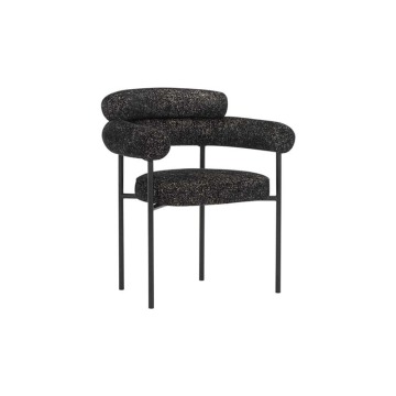 Jen Risom Modern Minimalist Living Room Chair with Armrests and Backrest
