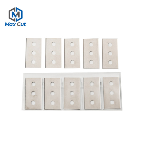 Carbide three holes blade for sponge cutting machine