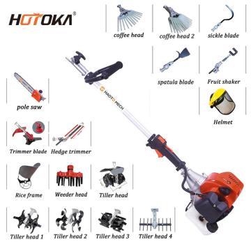 Multifunction professional power weeder gasoline 52cc