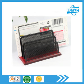 Hanzghou Hot Sales Desktop Wooden Mesh Letter Sorter