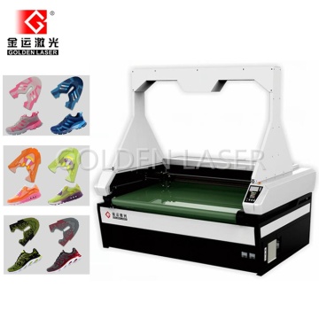 Knitting Vamp Mesh Sports Shoe Upper Laser Cutter