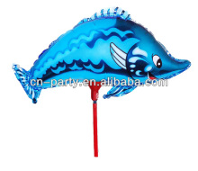 Small Balloons with cup and stick,dorado mini stick balloon--Q959