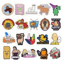 Bulk Wholesale Custom Metal Crafts: Cute Hard Iron Enamel Lapel Pins