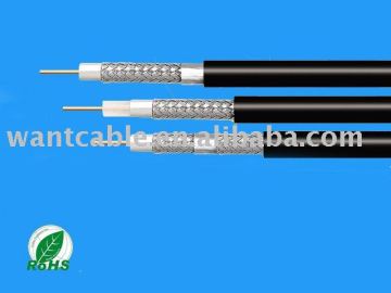 Quad-shield RG6 COAXIAL CABLE