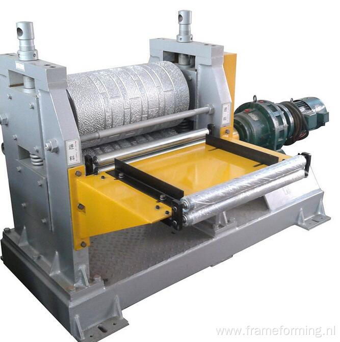 colored steel metal coils embossing machine line