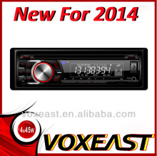 Fixed panel car audio CD player with USB/SD